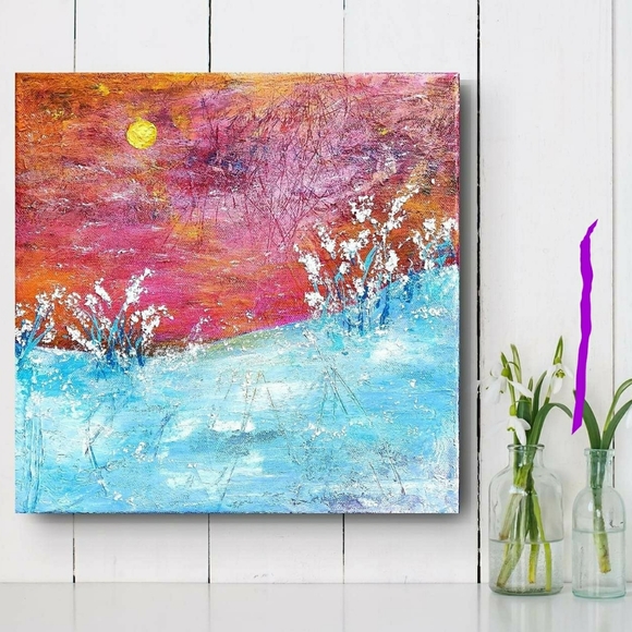 "DREAM". One-of-a-kind ORIGINAL PAINTING 🖌️ - Picture 2 of 10